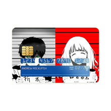 Load image into Gallery viewer, Eru Chitanda And Hōtarō Oreki Wanted Credit Card Skins (4-in-1 Pack)