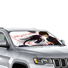Load image into Gallery viewer, Eru Chitanda And Hōtarō Orekiholding hands together Car Sunshade