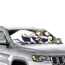 Load image into Gallery viewer, Eru Chitanda And Mayaka Ibara Maid Dress  Car Sunshade