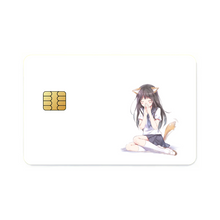 Load image into Gallery viewer, Eru Chitanda Cat Credit Card Skins (4-in-1 Pack)
