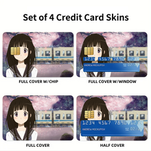 Load image into Gallery viewer, Eru Chitanda Credit Card Skins (4-in-1 Pack)