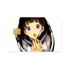 Load image into Gallery viewer, Eru Chitanda Face Credit Card Skins (4-in-1 Pack)