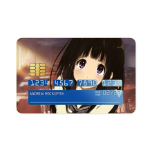 Load image into Gallery viewer, Eru Chitanda Face Credit Card Skins (4-in-1 Pack)