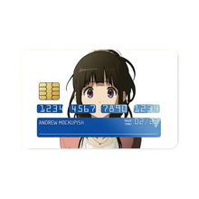 Load image into Gallery viewer, Eru Chitanda Face Credit Card Skins (4-in-1 Pack)