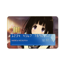 Load image into Gallery viewer, Eru Chitanda Face Credit Card Skins (4-in-1 Pack)