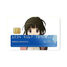 Load image into Gallery viewer, Eru Chitanda Face Credit Card Skins (4-in-1 Pack)