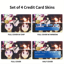 Load image into Gallery viewer, Eru Chitanda Pictures Credit Card Skins (4-in-1 Pack)