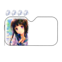 Load image into Gallery viewer, Eru Chitanda Smile Car Sunshade