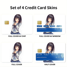 Load image into Gallery viewer, Eru Chitanda smile Credit Card Skins (4-in-1 Pack)