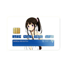 Load image into Gallery viewer, Eru Chitanda Smile Credit Card Skins (4-in-1 Pack)