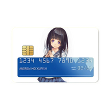 Load image into Gallery viewer, Eru Chitanda smile Credit Card Skins (4-in-1 Pack)