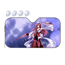 Load image into Gallery viewer, Erza Scarlet Car Sunshade