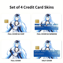 Load image into Gallery viewer, Esdeath Credit Card Skins (4-in-1 Pack)