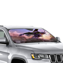 Load image into Gallery viewer, Evangelion Unit-01 in a bloody rage  Car Sunshade