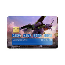 Load image into Gallery viewer, Evangelion Unit-01 in a bloody rage Credit Card Skins (4-in-1 Pack)