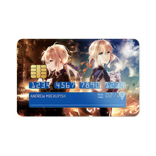 Load image into Gallery viewer, Evergarden Violet Credit Card Skins (4-in-1 Pack)