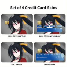 Load image into Gallery viewer, Evil Akeno Himejima Credit Card Skins (4-in-1 Pack)