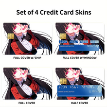Load image into Gallery viewer, Evil and Beauty Credit Card Skins (4-in-1 Pack)