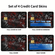 Load image into Gallery viewer, Exorcist Gang/Blue exorcist Credit Card Skins (4-in-1 Pack)