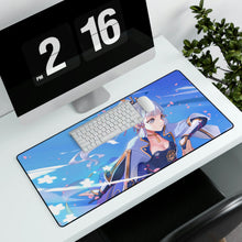 Load image into Gallery viewer, Ayaka Genshin Impact Game Art Mouse Pad (Desk Mat)