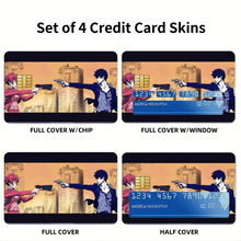 Load image into Gallery viewer, Face to face Credit Card Skins (4-in-1 Pack)