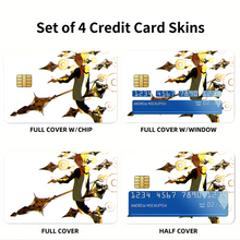 Load image into Gallery viewer, Fairy King Harlequin: Spirit Spear Chastiefol form Five-Increase Credit Card Skins (4-in-1 Pack)