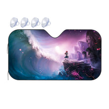 Load image into Gallery viewer, Fairy Tail Erza Scarlet Car Sunshade