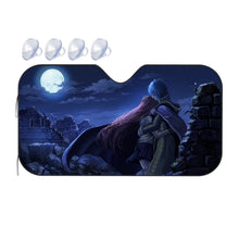 Load image into Gallery viewer, Fairy Tail Erza Scarlet, Jellal Fernandes  Car Sunshade