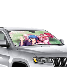Load image into Gallery viewer, Fairy Tail Erza Scarlet, Jellal Fernandes  Car Sunshade