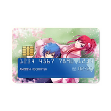 Load image into Gallery viewer, Fairy Tail Erza Scarlet, Jellal Fernandes Credit Card Skins (4-in-1 Pack)
