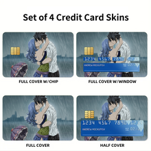 Load image into Gallery viewer, Fairy Tail Gray Fullbuster, Juvia Lockser Credit Card Skins (4-in-1 Pack)
