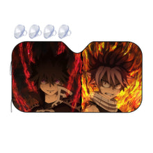 Load image into Gallery viewer, Fairy Tail Natsu Dragneel Car Sunshade