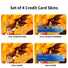 Load image into Gallery viewer, Fairy Tail Natsu Dragneel Credit Card Skins (4-in-1 Pack)