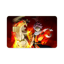 Load image into Gallery viewer, Fairy Tail Natsu Dragneel Credit Card Skins (4-in-1 Pack)