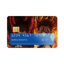Load image into Gallery viewer, Fairy Tail Natsu Dragneel Credit Card Skins (4-in-1 Pack)