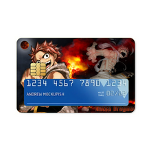 Load image into Gallery viewer, Fairy Tail Natsu Dragneel Credit Card Skins (4-in-1 Pack)