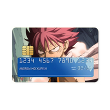 Load image into Gallery viewer, Fairy Tail Natsu Dragneel Credit Card Skins (4-in-1 Pack)