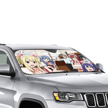 Load image into Gallery viewer, Fairy Tail Natsu Dragneel, Erza Scarlet, Gray Fullbuster, Lucy Heartfilia, Happy  Car Sunshade