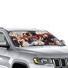 Load image into Gallery viewer, Fairy Tail Natsu Dragneel, Erza Scarlet, Gray Fullbuster, Lucy Heartfilia, Happy  Car Sunshade