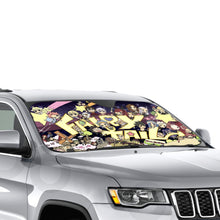 Load image into Gallery viewer, Fairy Tail Natsu Dragneel, Erza Scarlet, Gray Fullbuster, Lucy Heartfilia, Happy Car Sunshade