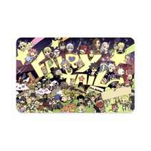 Load image into Gallery viewer, Fairy Tail Natsu Dragneel, Erza Scarlet, Gray Fullbuster, Lucy Heartfilia, Happy Credit Card Skins (4-in-1 Pack)