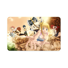 Load image into Gallery viewer, Fairy Tail Natsu Dragneel, Erza Scarlet, Gray Fullbuster, Lucy Heartfilia, Happy Credit Card Skins (4-in-1 Pack)