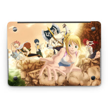 Load image into Gallery viewer, Fairy Tail Natsu Dragneel, Erza Scarlet, Gray Fullbuster, Lucy Heartfilia, Happy  Macbook Skin
