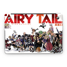 Load image into Gallery viewer, Fairy Tail Natsu Dragneel, Erza Scarlet, Gray Fullbuster, Lucy Heartfilia, Happy  Macbook Skin