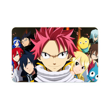 Load image into Gallery viewer, Fairy Tail Natsu Dragneel, Erza Scarlet, Lucy Heartfilia, Happy, Wendy Marvell Credit Card Skins (4-in-1 Pack)