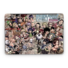 Load image into Gallery viewer, Fairy Tail Natsu Dragneel, Erza Scarlet, Lucy Heartfilia, Happy, Wendy Marvell  Macbook Skin