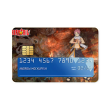 Load image into Gallery viewer, Fairy Tail Natsu Dragneel, Happy Credit Card Skins (4-in-1 Pack)