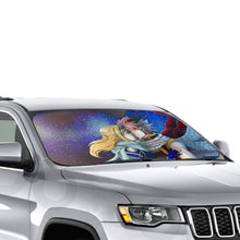 Load image into Gallery viewer, Fairy Tail Natsu Dragneel, Lucy Heartfilia  Car Sunshade
