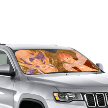 Load image into Gallery viewer, Fairy Tail Natsu Dragneel, Lucy Heartfilia  Car Sunshade
