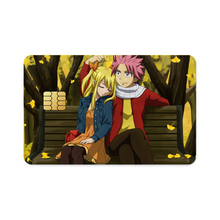 Load image into Gallery viewer, Fairy Tail Natsu Dragneel, Lucy Heartfilia Credit Card Skins (4-in-1 Pack)